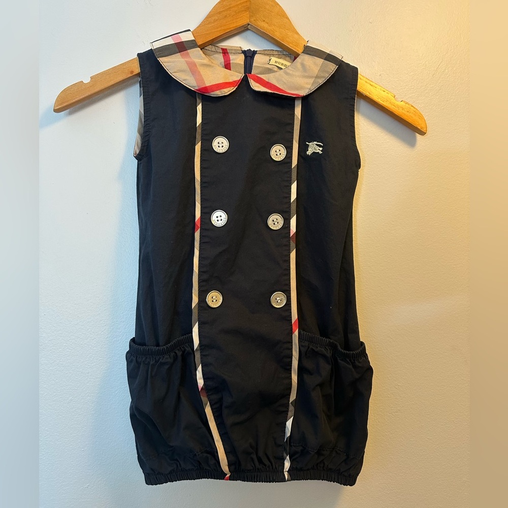Burberry kids dress with Plaid detailing